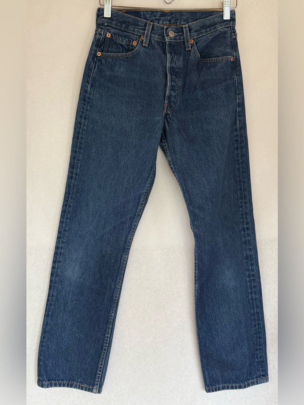 Levi's 501 men’s Straight Fit Dark Blue Jeans